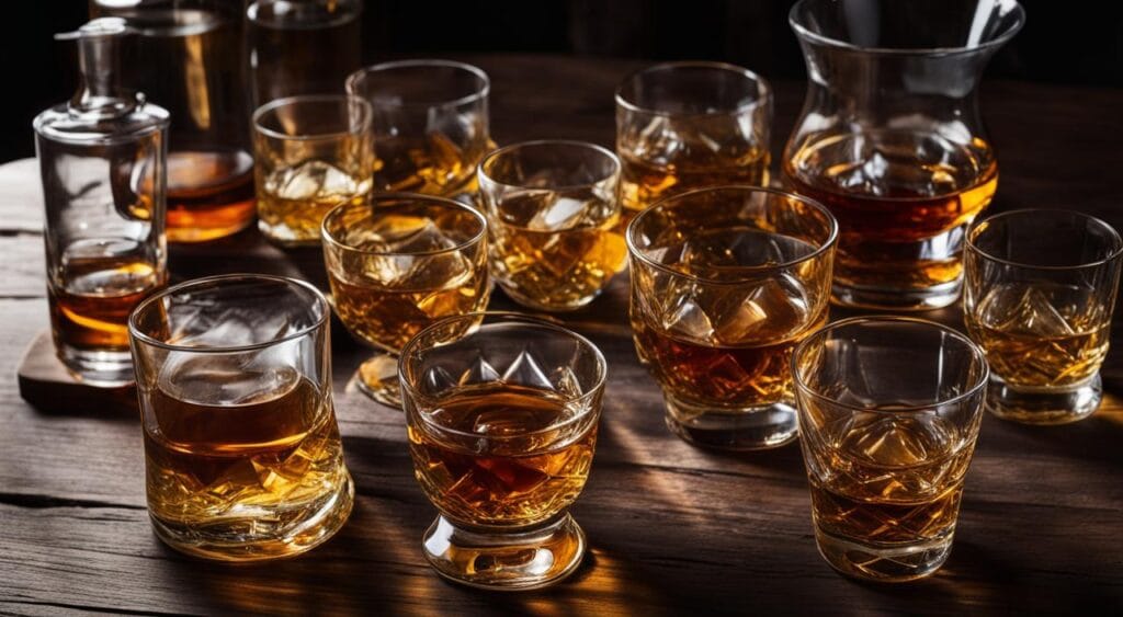 Tamanho da Dose de Whisky