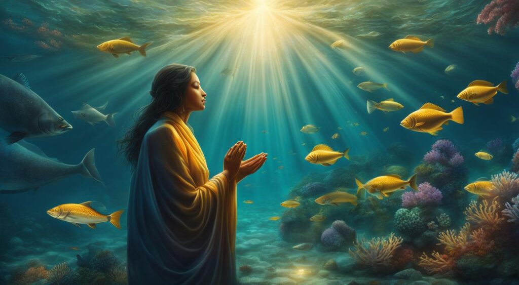 O que a Bíblia diz sobre sonhar com peixes