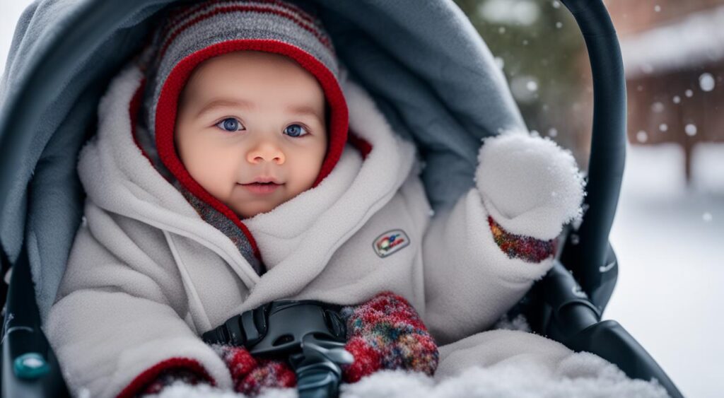 Vestir o bebê no inverno