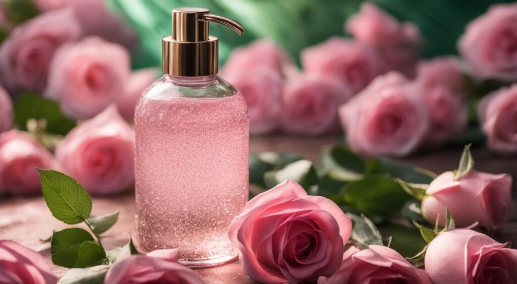leite de rosas para acne e clareamento da pele