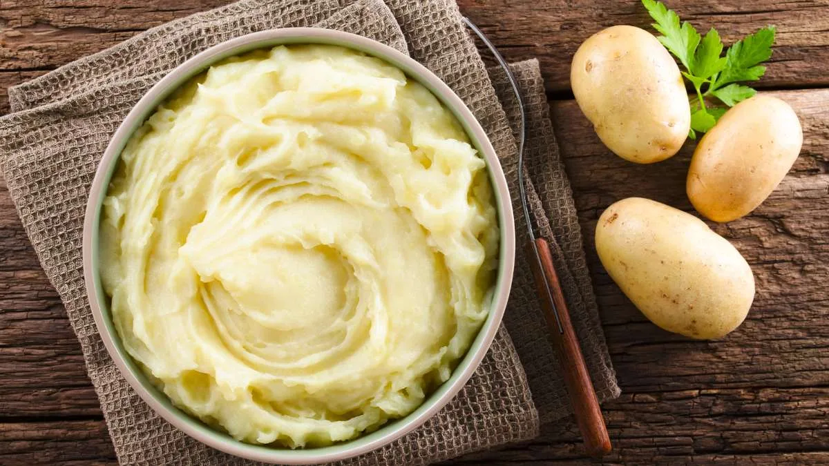 Como fazer purê de batata com creme de leite