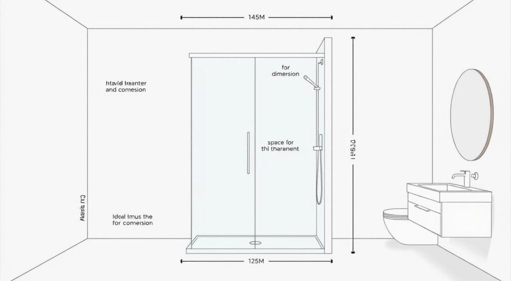 Qual o tamanho ideal de um box de banheiro