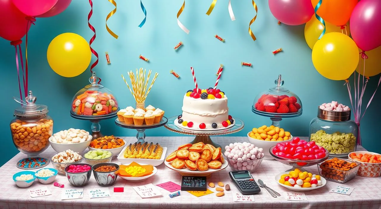 Como calcular docinhos para festa?
