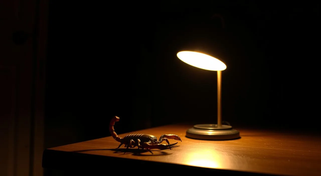 Luz acesa espantá escorpião: Solução simples e eficaz