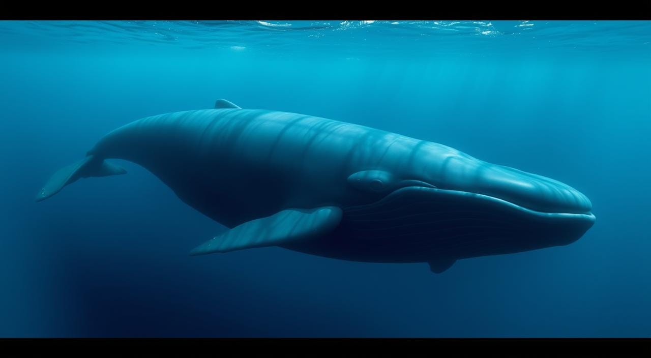 qual o tamanho da baleia azul