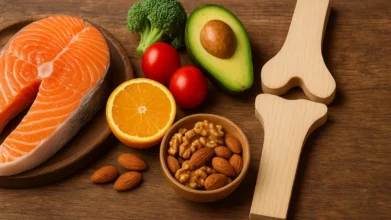 Alimentação anti-inflamatória para articulações