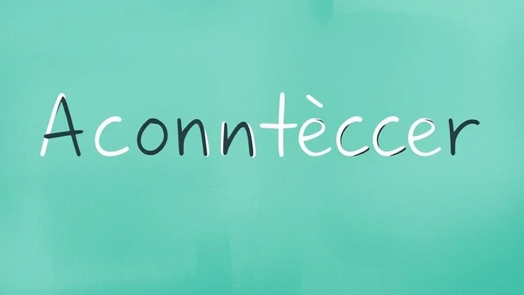 Como escrever a palavra acontecer de forma correta?