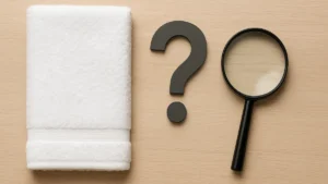 Toalha de rosto branca vale a compra