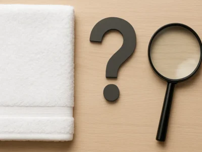 Toalha de rosto branca vale a compra