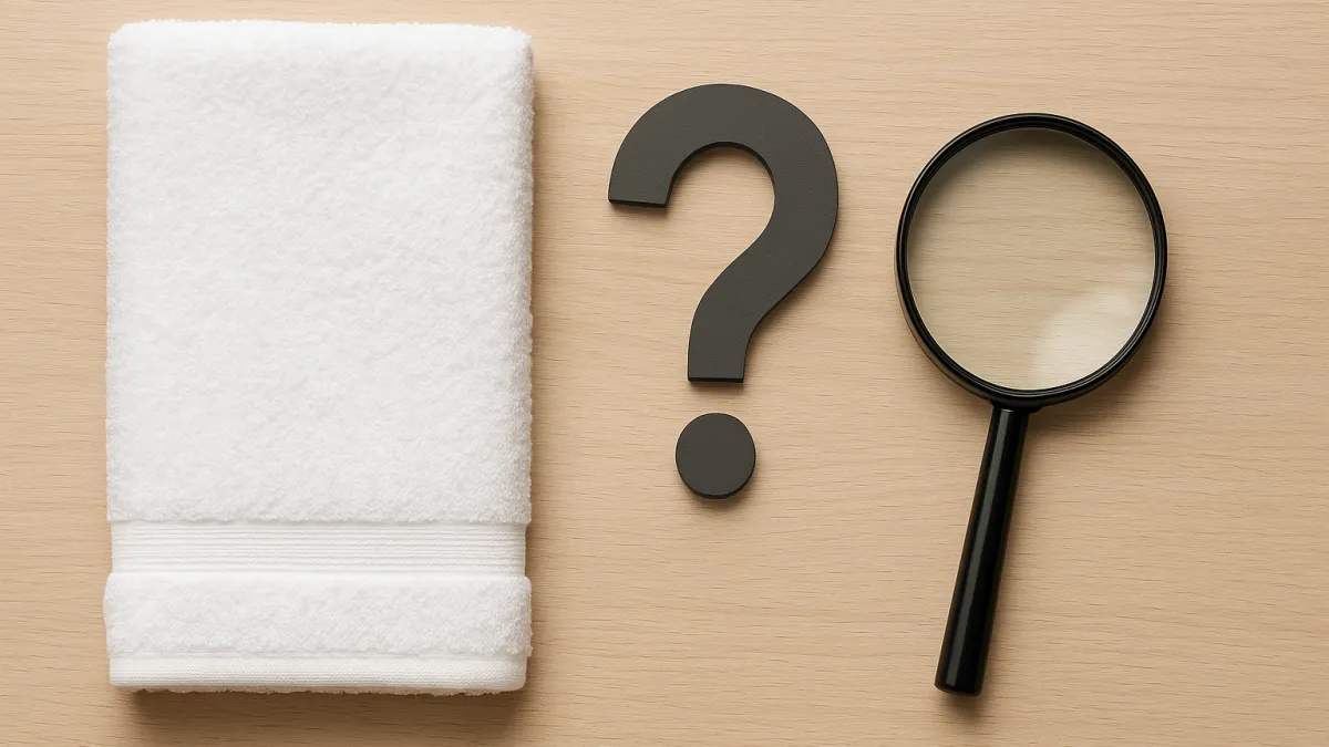 Toalha de rosto branca vale a compra