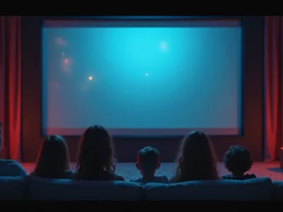 Como criar uma noite de cinema em família sem sair de casa