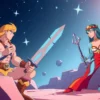 A relação entre os desenhos de He-Man e She-Ra no universo