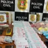 Polícia Civil prende três em operação contra tráfico e rifas em Ubatuba